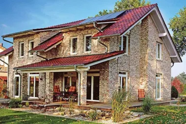 Фасады из облицовочного кирпича фото_14