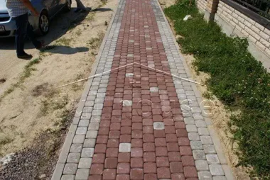 Мощение тротуарной плиткой и цена_8