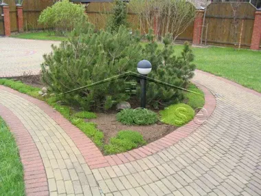 Мощение тротуарной плиткой и цена_4