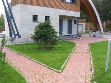 Мощение тротуарной плиткой и цена_3