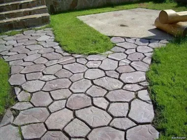 Мощение тротуарной плиткой и цена_2