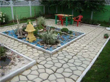 Мощение тротуарной плиткой и цена_16