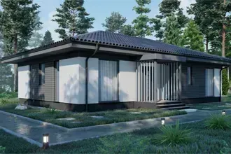 1-этажный дом на 4 спальни DOMaXX 116,5м2