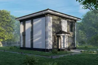 Компактный 2х-этажный дом Status-3 113м2