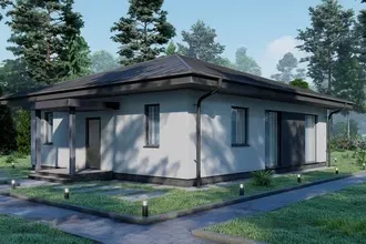 Одноэтажник 95м2 с 3 спальнями SOYUZ