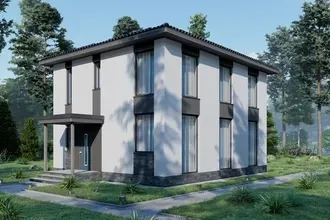 Проект комфортного 2х этажного дома BRICKS-2 139,5м2