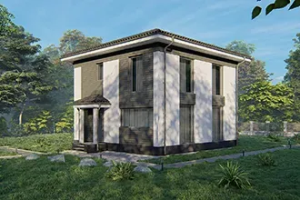 Хоум-тур по 2-этажному дому 114м2 Status-1