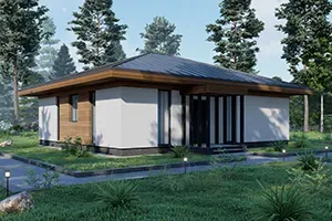 Идеальный проект одноэтажника Balance Master 96м2