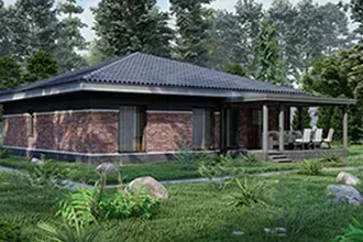 Проект одноэтажного дома 114М2 "Optimus Master"