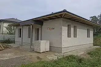 Конструктив плоской крыши для крыльца частного дома