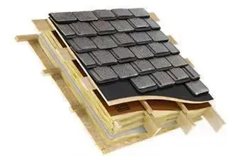 Монтаж гибкой черепицы