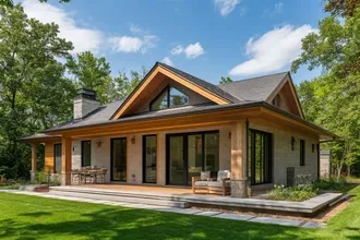 Одноэтажный дом на вырост. Правила проектирования.