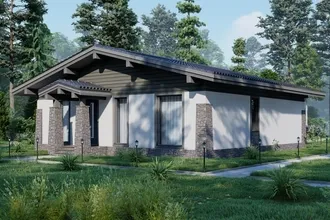 Самый популярный проект одноэтажника Optimus Master ALP 114м2