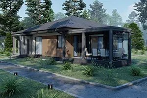 Проект оптимального одноэтажника MODE 114м2