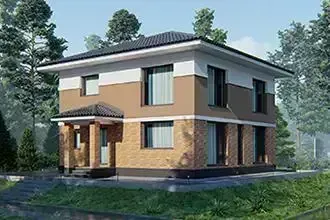 Проект дома из газобетона Full HDom FH-150