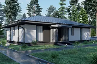 Проект одноэтажного дома DOMaXX Master 115м2