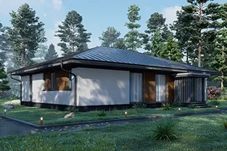 Проект одноэтажного дома FullHouse Sana 147м2