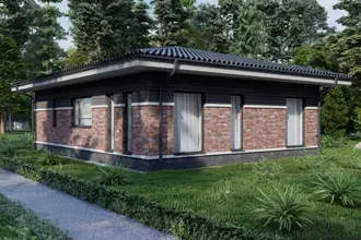 Проекты домов из газобетона до 100 кв. м