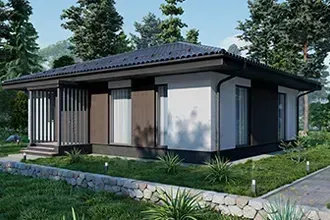 Одноэтажный дом RastR 95,5м2