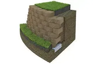 Строительство подпорных стенок