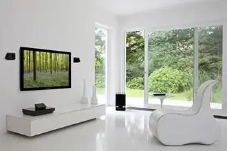 Телевизор в гостиной: правила расположения