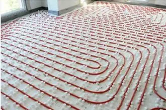 Теплые водяные полы в доме из газобетона