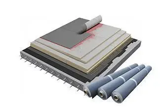 Укладка ПВХ мембраны для плоских крыш