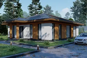 Уникальный проект одноэтажника Matrix 1.3 115м2