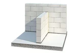 Звукоизоляция перегородок из газобетона. Технология кладки.