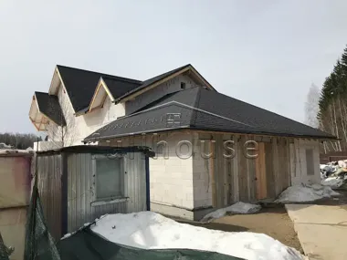 Строительство дома из газобетона по проекту FH-326-17_5