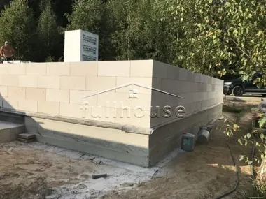 Строительство дома из газобетона по проекту FH-326-17_40