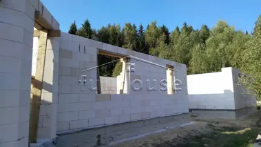 Строительство дома из газобетона по проекту FH-326-17_35