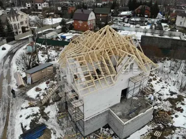 Строительство дома по проекту FH-280S студии FHDom_11