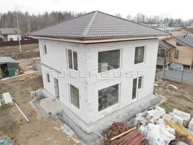 Строительство дома по проекту FH-115 Status-2 студии FHDom_3