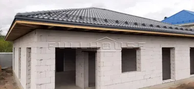 Строительство одноэтажного коттеджа по проекту FH-180_3