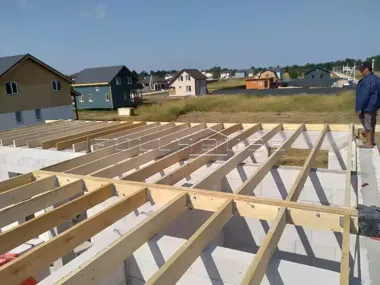 Строительство коттеджа по проекту FH-90F FINestra_23