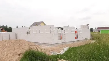 Строительство коттеджа по проекту FH-90F FINestra_31