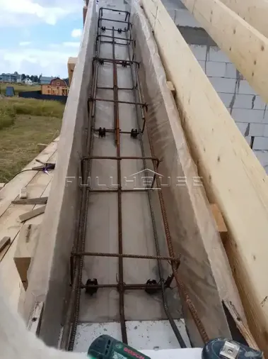 Строительство коттеджа по проекту FH-90F FINestra_24