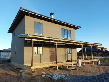 Строительство коттеджа по проекту FH-140V_4