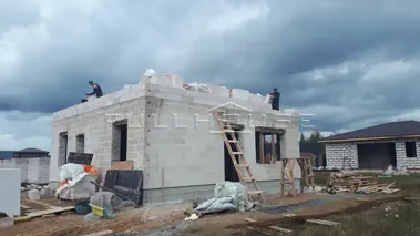 Строительство коттеджа по проекту FH-140V_19