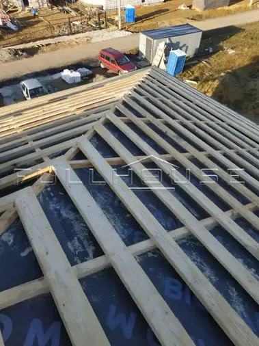 Строительство коттеджа по проекту FH-140V_12