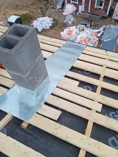 Строительство коттеджа по проекту FH-140V_13