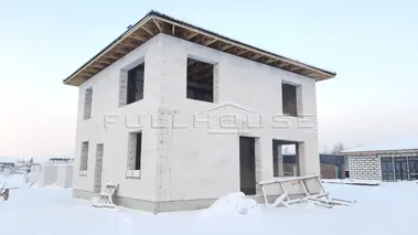 Строительство коттеджа по проекту FH-140V_6