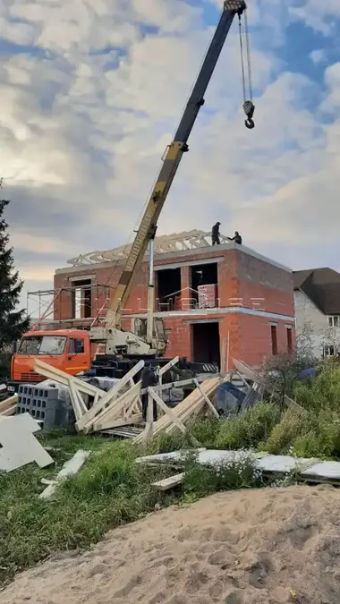 Строительство коттеджа по проекту FH-220V_25 Строительство коттеджа по проекту FH-220V_25