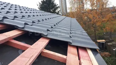 Строительство коттеджа по проекту FH-220V_16 Строительство коттеджа по проекту FH-220V_16