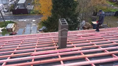 Строительство коттеджа по проекту FH-220V_20 Строительство коттеджа по проекту FH-220V_20