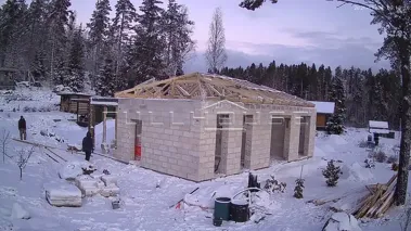 Строительство коттеджа по проекту FH-90 Windows_6