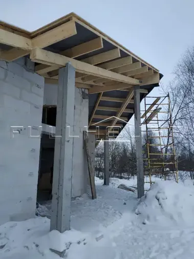 Строительство коттеджа по проекту FH-87N_14