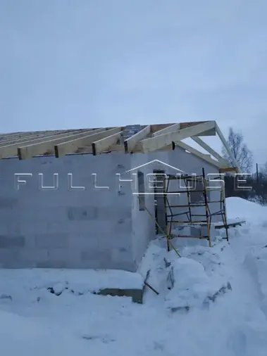 Строительство коттеджа по проекту FH-87N_16