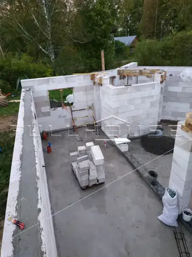 Строительство коттеджа по проекту FH-87N_24